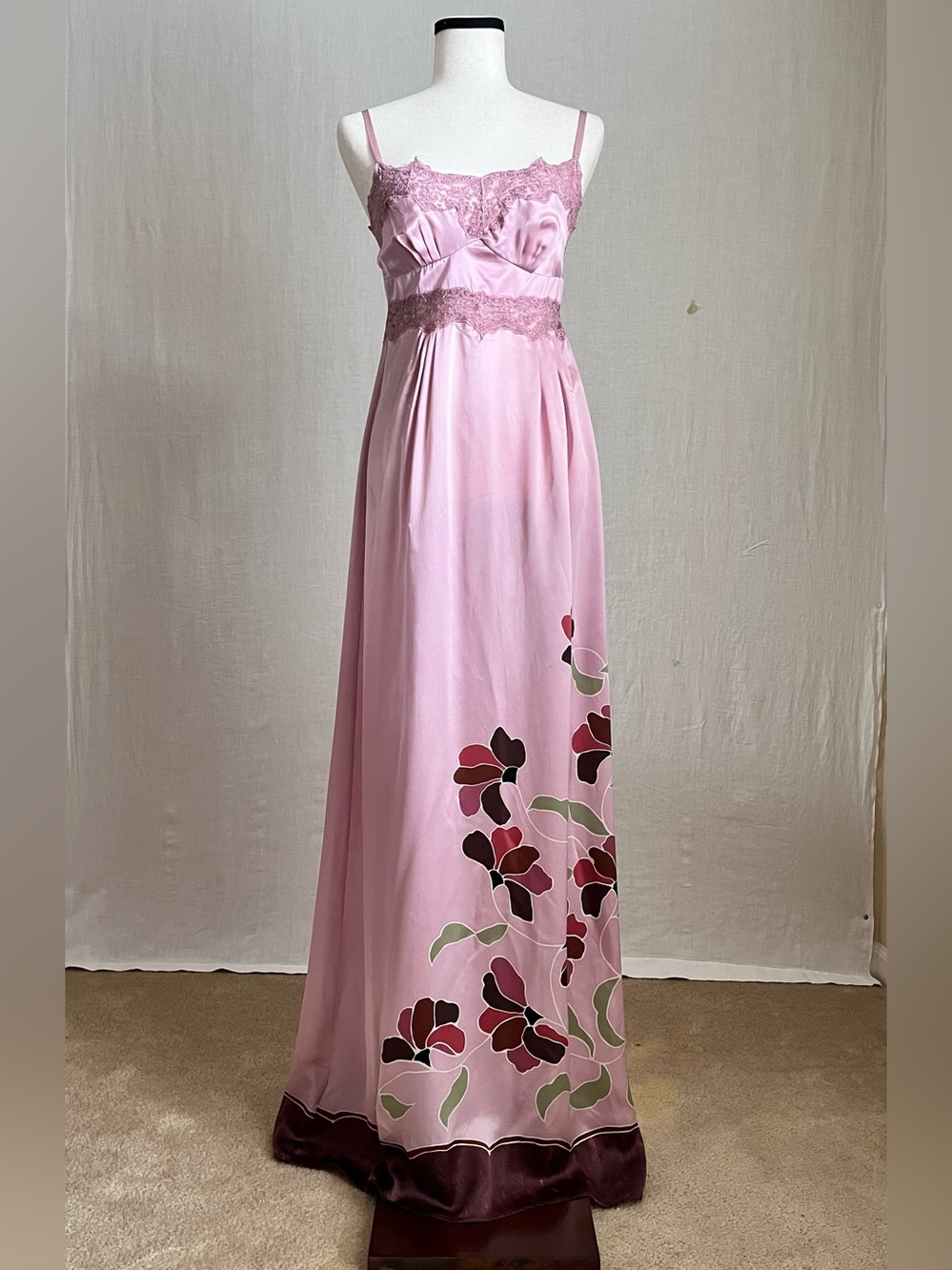 NWT - Scervino Street Silk Maxi Gown - U.S. 8 / EU 40